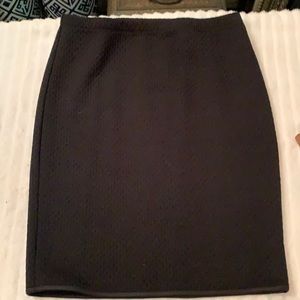 Max Studio black knit skirt.